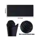 Alfombrilla Pad Mouse Con Base Antideslizante Color Negro