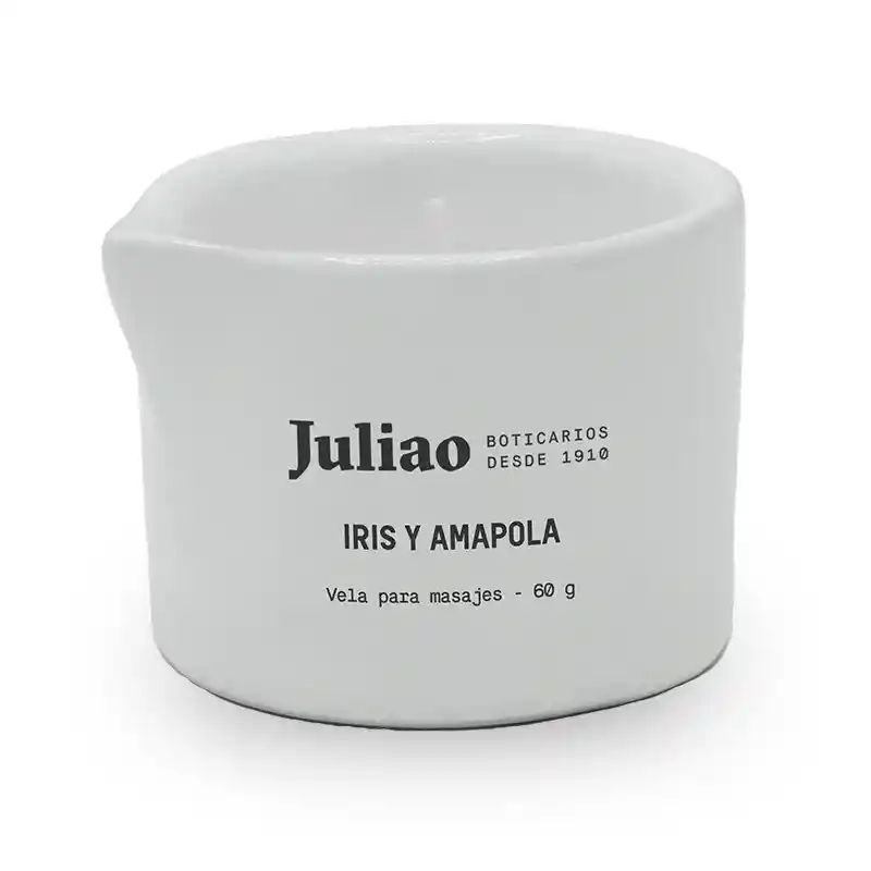 Vela De Masaje Iris Y Amapola X 60g
