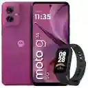 Celular Motorola Moto G55 5g 256gb /8gb Pink + Band 9 Active Blk
