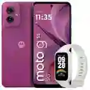 Celular Motorola Moto G55 5g 256gb /8gb Pink + Band 9 Active Wht