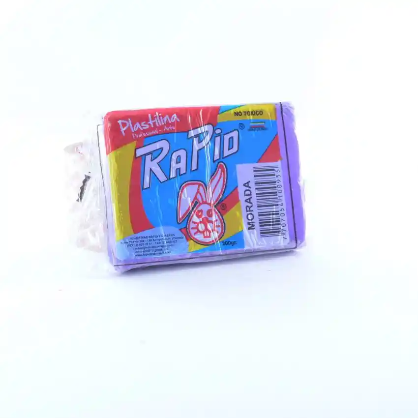 Plastilina Rapid Morada X200gr