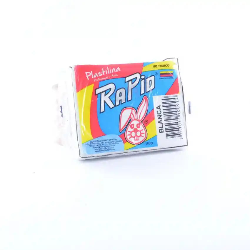 Plastilina Rapid Blanca X200 Gr