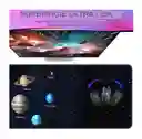 Alfombrilla De Sisitema Solar Pad Mouse Con Base Antideslizante