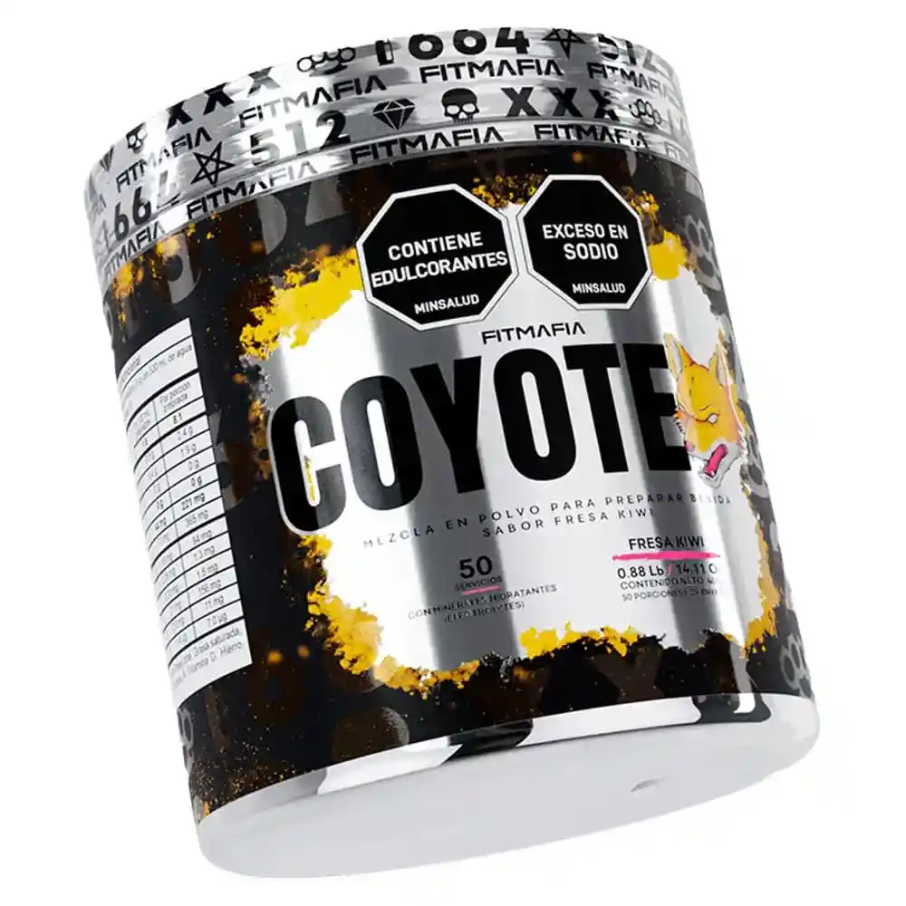 Coyote Fitmafia 400 Gr Fresa Kiwi