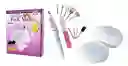 Kit Pulidor Lima Uñas Manicure Pedicure Pedimate 18 Piezas