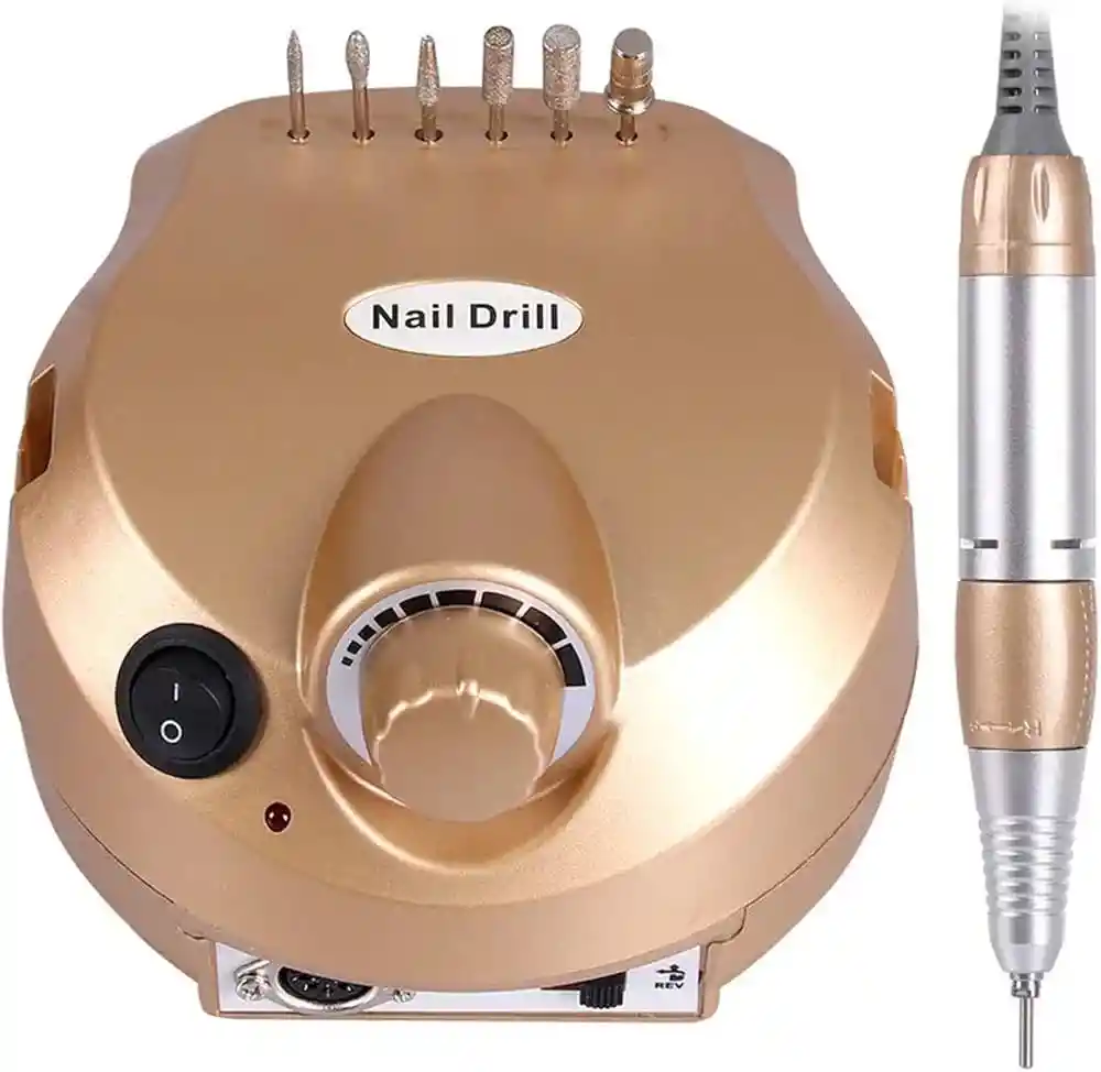 Kit Pulidor De Uñas De Mesa Electrico Profesional Manicure/pedicure