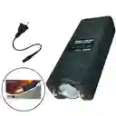 Taser Tabano Defensa Personal Con Linterna Cargador Estuche En Lona 801