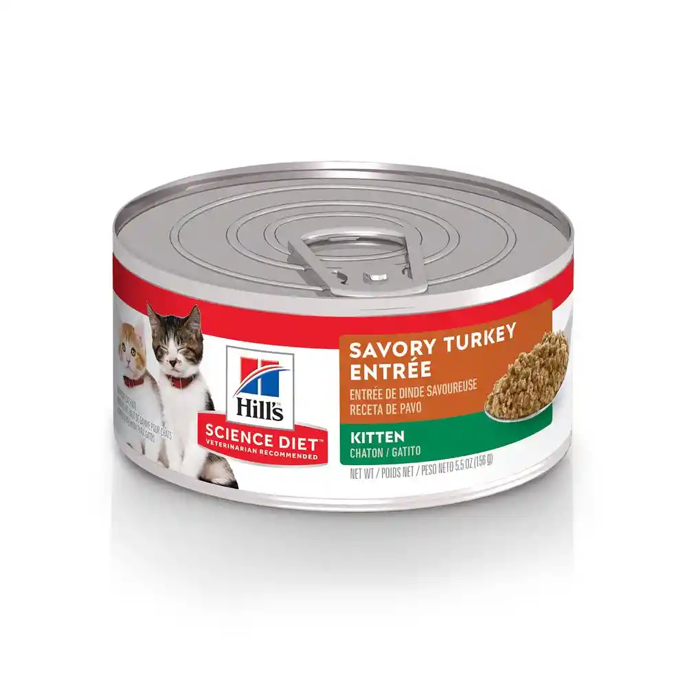 Alimento Hill's Gatitos Science Diet Pavo 5.5oz