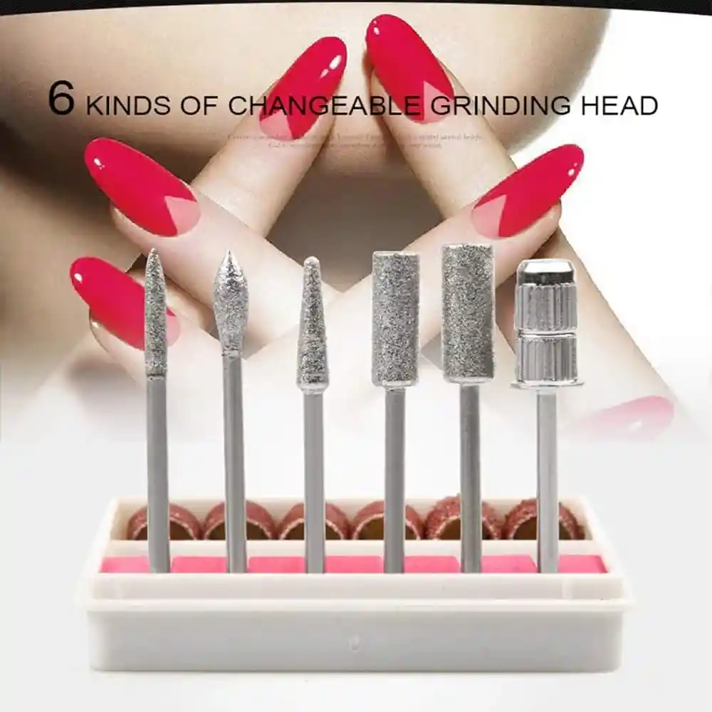 Kit Pulidor De Uñas De Mesa Electrico Profesional Manicure/pedicure