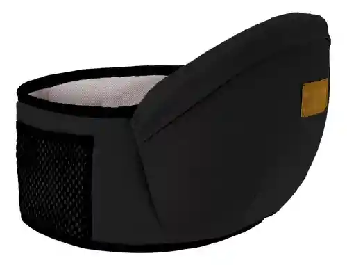 Canguro Portador Ergonómico Cintura Para Bebés De 0 A 4 Años Negro Innovo