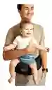 Canguro Portador Ergonómico Cintura Para Bebés De 0 A 4 Años Negro Innovo