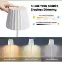 Lampara Led De Mesa Escritorio Recargable Tactil Diseño Elegante Hf001