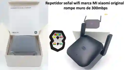 Repetidor Wifi Rompe Muros Xiaomi Original 300mbps