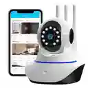 Cámara Seguridad Robot Wifi Nocturna Hd 1080p 3 Antenas