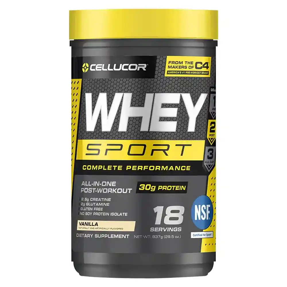 Whey Sport Cellucor 18 Servicios Vanilla