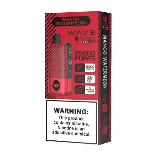 Vape Wave Turbo Mango Watermelon 25.000 Puffs