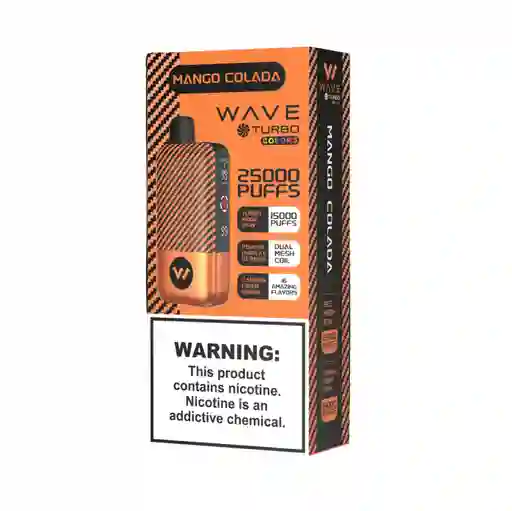 Vape Wave Turbo Mango Colada 25.000 Puffs
