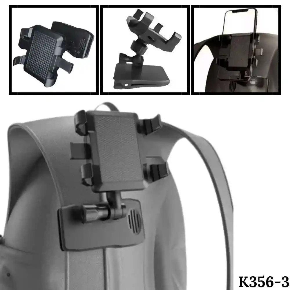 Soporte Holder Celular Para Auto Clip 360° Ajustable K356-3