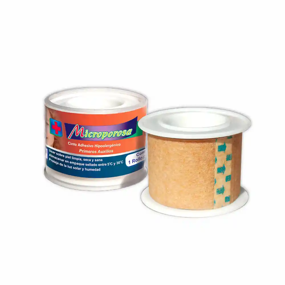 Micropore 1 X 3 Carrete Color Piel
