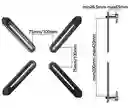 Kit Adaptadores Monitores No-vesa Sin Huecos Techgo Xm-01