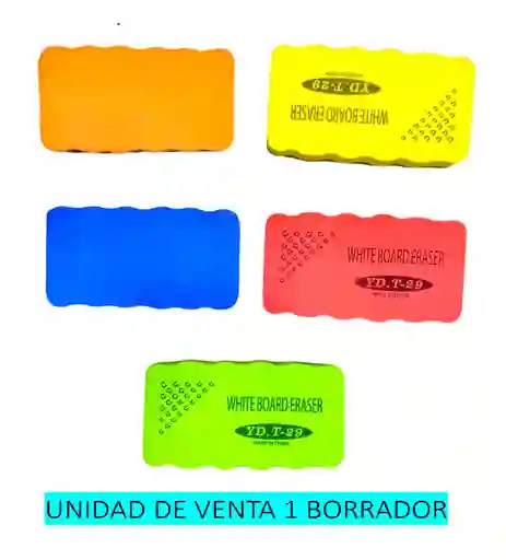 Borrador Para Tablero Acrílico
