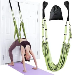 Correa De Estiramiento Para Yoga, Hamaca, Trapecio Banda Elástica Para Piernas De Altura Ajustable