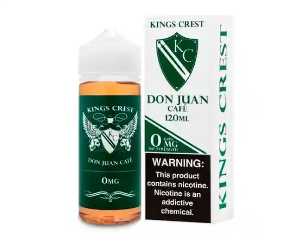 King Crest 3mg 120ml Don Juan Cafe