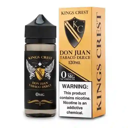King Crest 6mg 120ml Don Juan Tabaco Dulce
