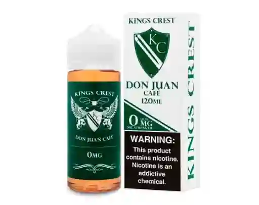 King Crest 6mg 120ml Don Juan Cafe