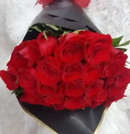 Bouquet 20 Rosas Rojas