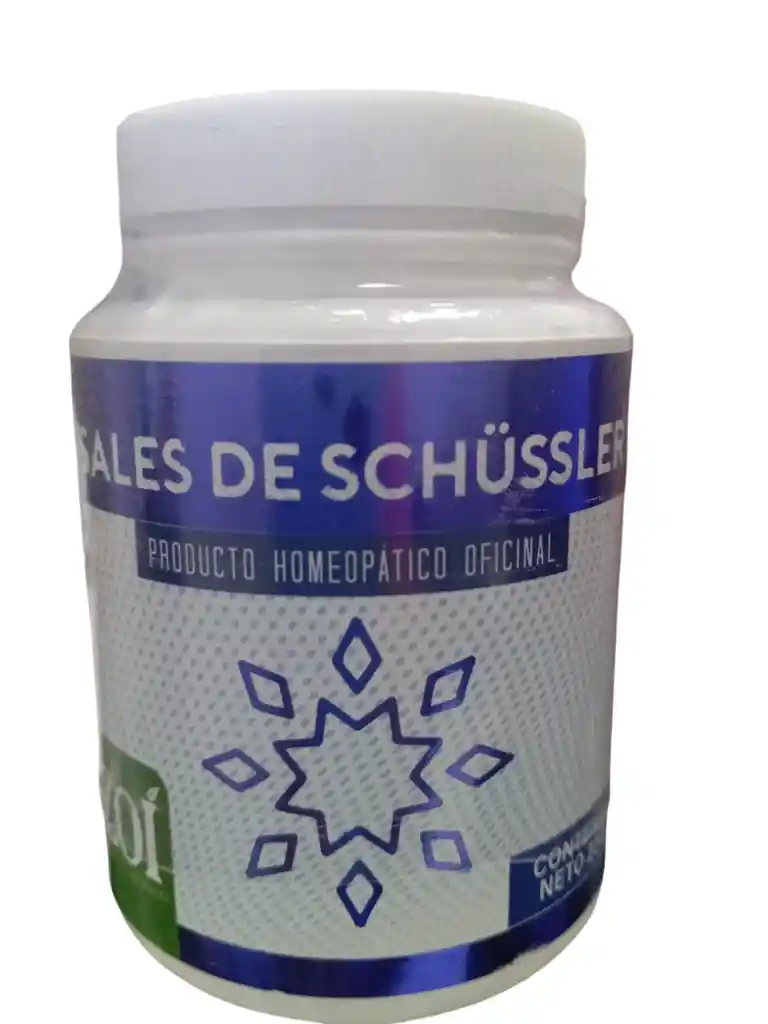 Sales De Schussler X 220 Gms Zoi