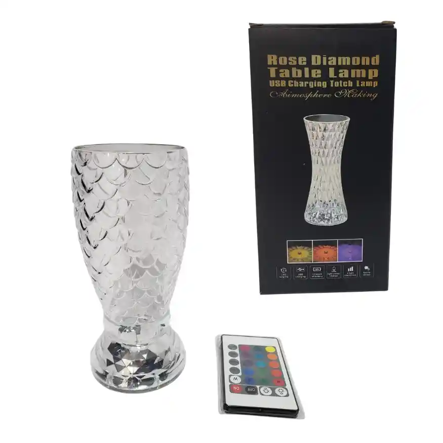 Lámpara De Mesa De Acrlico