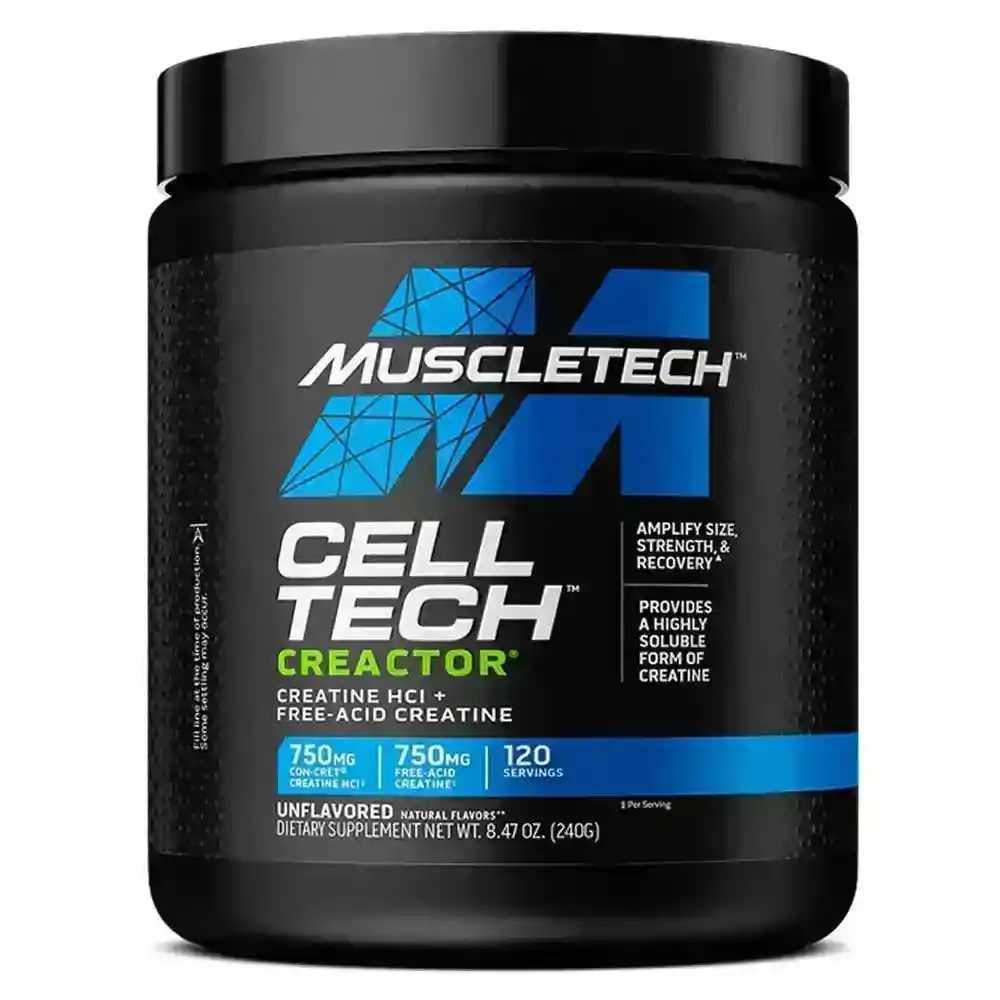 Celltech Creactor Muscletech 120 Servicios Unflavored