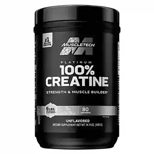 Platinum 100% Creatine Muscletech 400 Gr