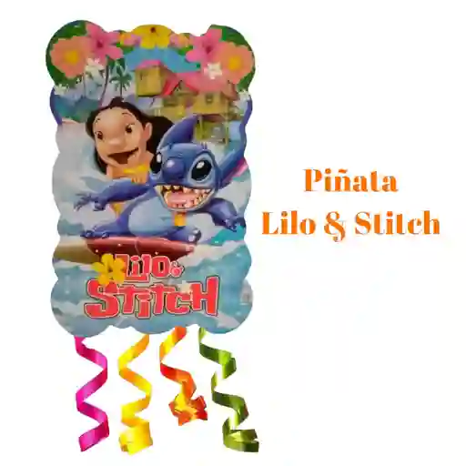 Piñata Lilo Stitch ( 46x30 Cm)
