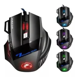 Mouse Gamer Jiexin X7 Negro