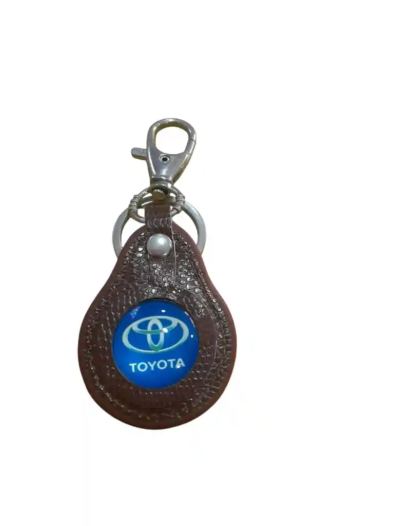 Llavero En Cuero Toyota