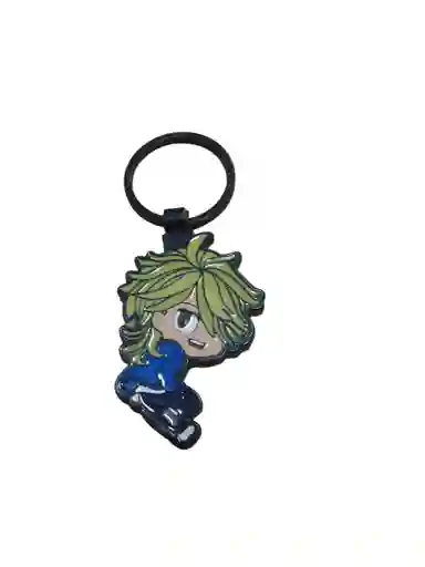 Llavero Metalico Muñeco Rubio