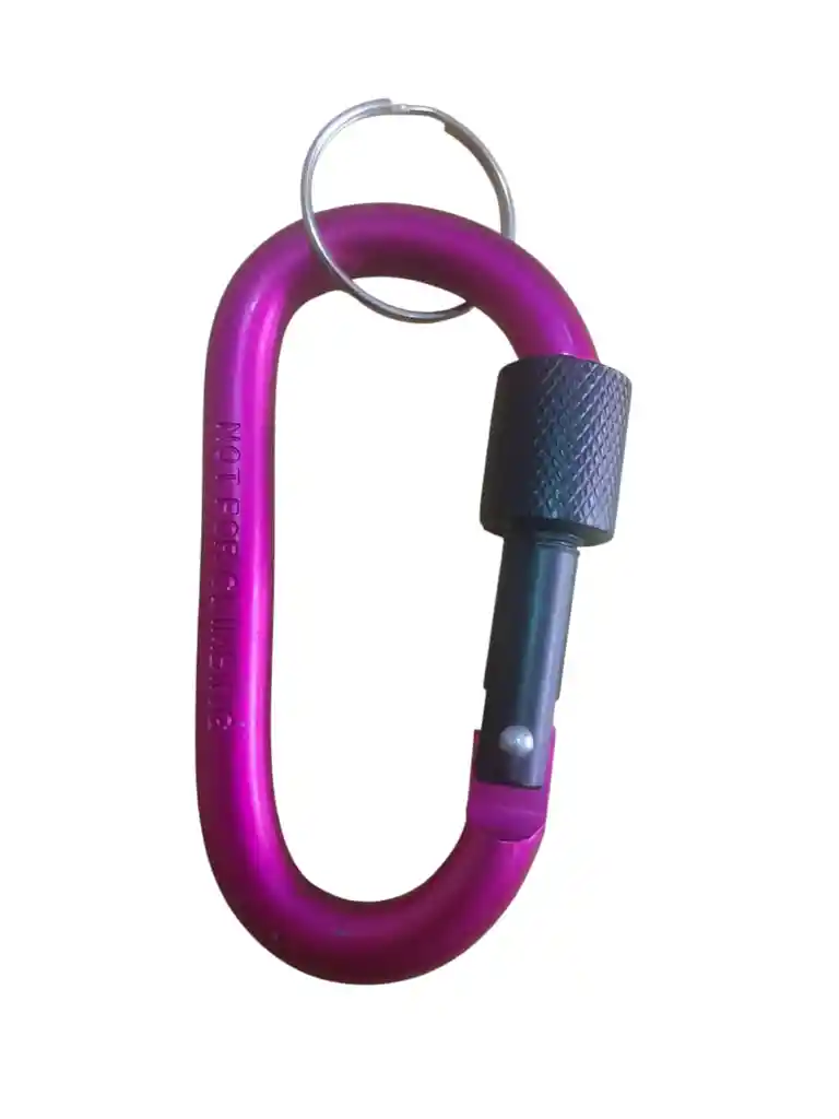 Llavero Tipo Gancho Metalico (colores Surtidos)