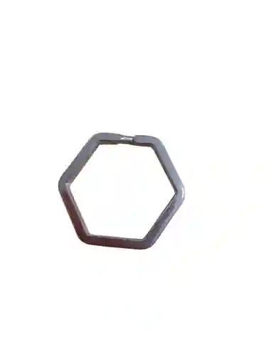 Argolla Para Llaves Resistente Hexagonal