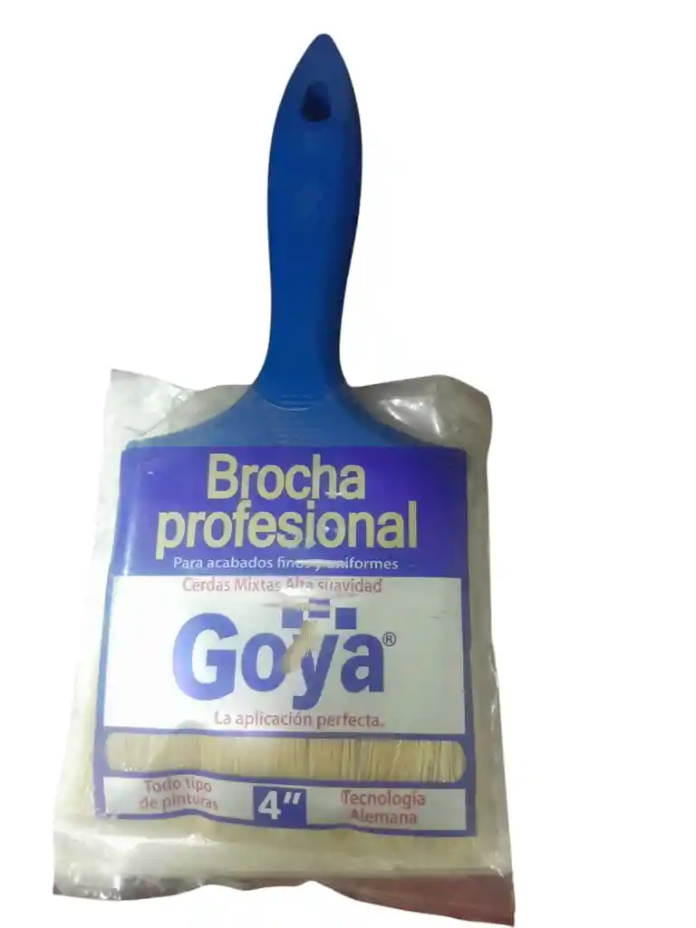 Brocha Profesional Marca Goya. Cerdas Mixtas Alta Suavidad