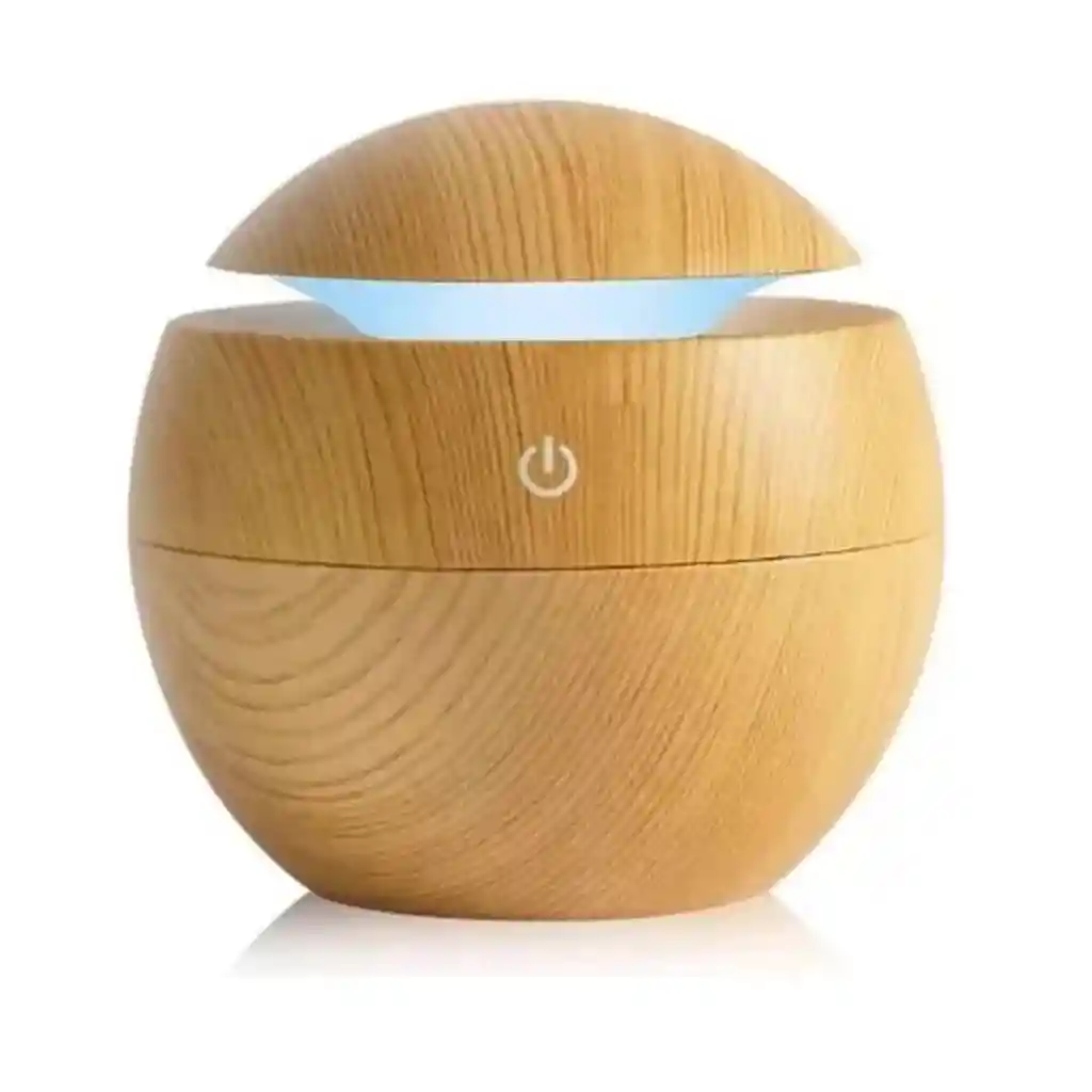 Difusor Aromático Humidificador Led 160ml + Esencia