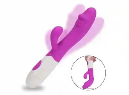 Vibrador Dildo Punto G 10 Velocidades Pilas