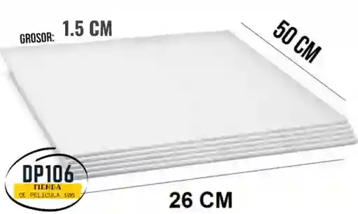 Icopor 26 Cm X 50 Cm X 1 Und