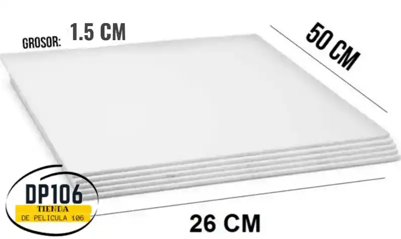 Icopor 26 Cm X 50 Cm X 1 Und