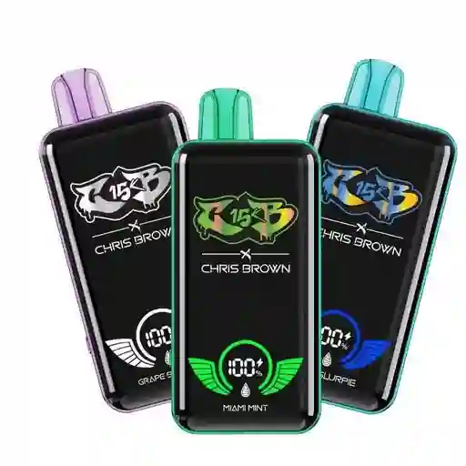 Vape Vapeador Chris Brown 15000 Puffs