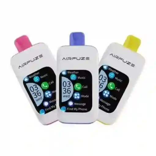 Vape Vapeador Airfuze Smart Vape 30000 Puff Parlante Bluetooth