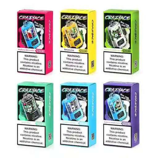 Vape Crazyace B15000 15000 Puff - Vape Desechable