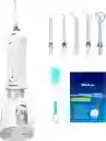 Irrigador Bucal Con 5 Boquillas Y Kit De Limpieza Wellleo - Blanco