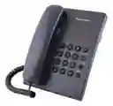 Teléfono Panasonic De Mesa Kx-ts500 Fijo - Color Negro